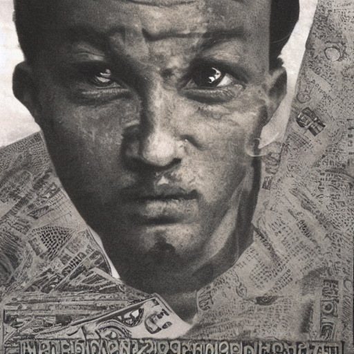 Identikit Picture Composite Mugshot Of A Criminal, Very Cont...