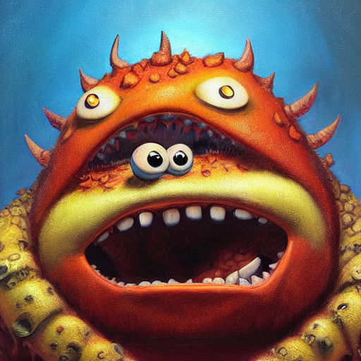 Happy Monsters, Oil Painting By Justin Gerard, Deviantart, P...