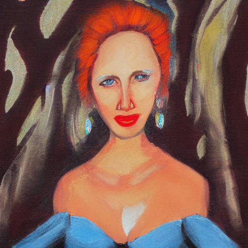 Photo Of A Woman, Art By Wanimal