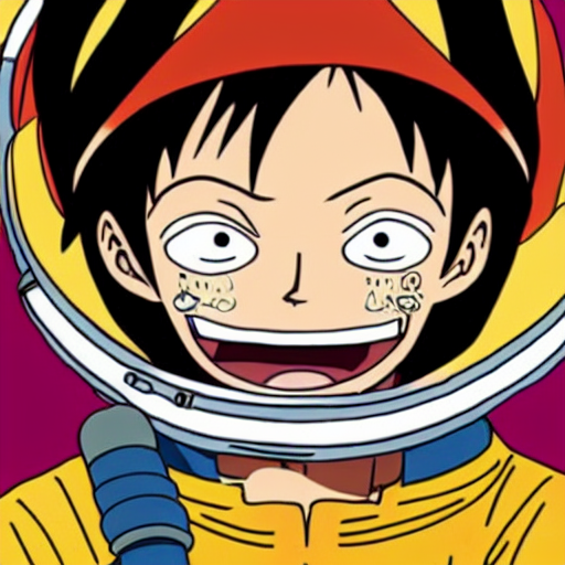 Luffy As Astronaut