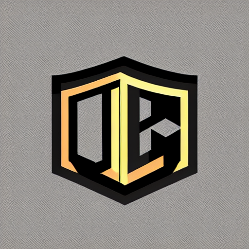A Brand Logo Of Henry Cavill, Stylized Logo, Flat, Flat Icon...