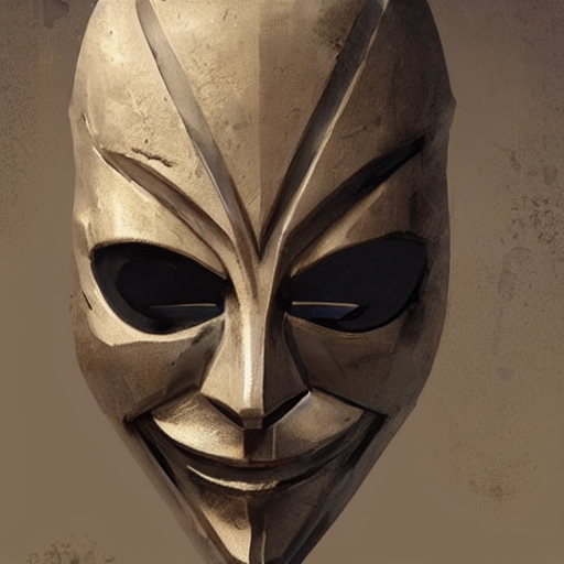 Anonymous Mask By Greg Rutkowski And Thomas Kinkade, Trendin...