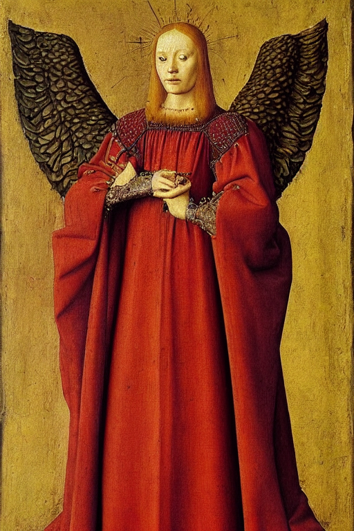 1 4 0 0 S Renaissance Full Body Portrait Of An Angel, Painti...