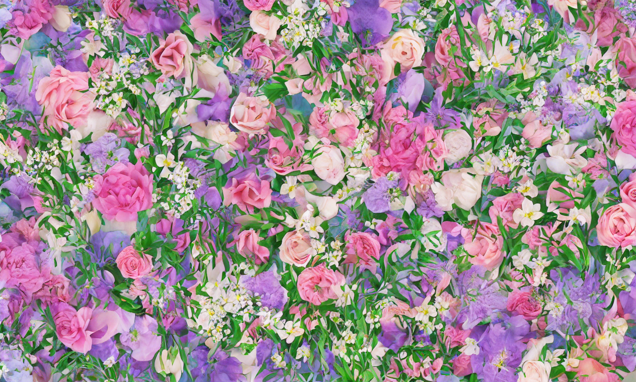 Happy Wedding, Flowers, Danish Cookery, 3 D Art, Digitial Il...