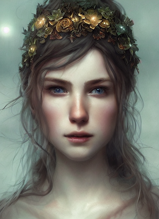 Beautiful Whimsical  Fairy , Trending On Cgsociety, Intricat...