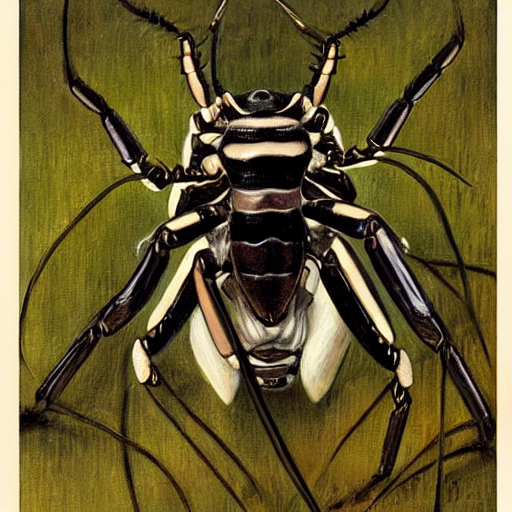 An Arthropod Painted By James Tissot.