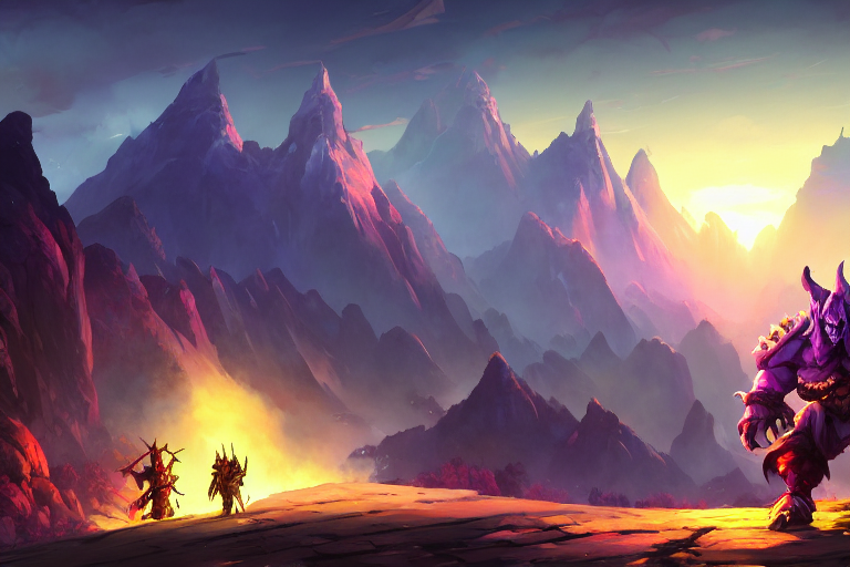 Mount Epic Battle Gargon Vrednic Screenshot World Of Warcraf...