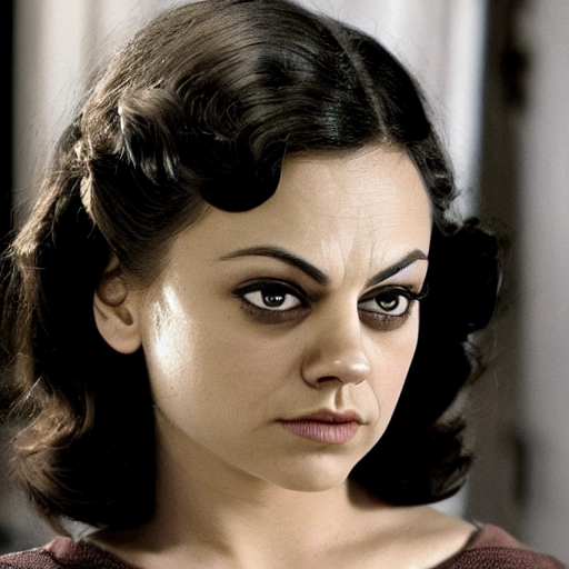 Portrait Of Perfect 1 9 5 0 House Wife Mila Kunis, Ben Ross