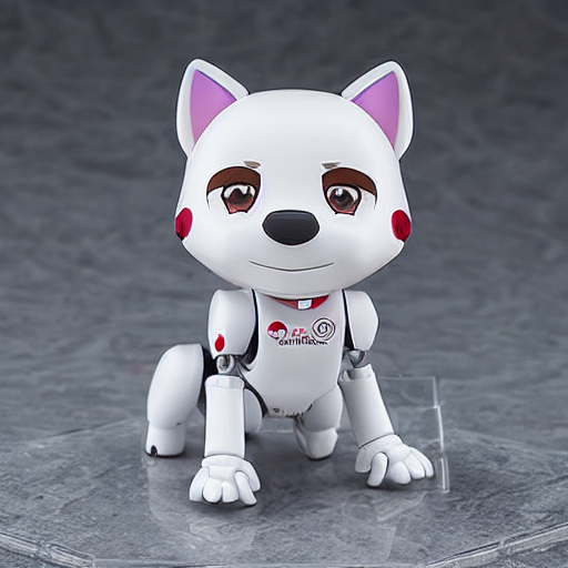 Robot Doge, An Anime Nendoroid Of Dog, Figurine, Detailed Pr...