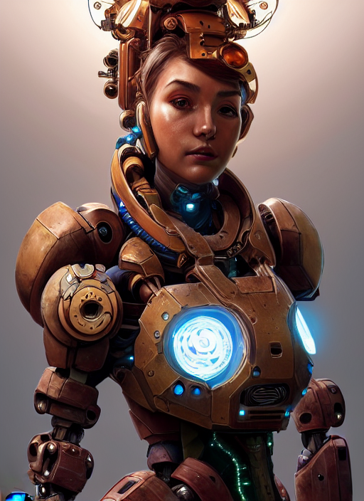 Portrait Of Samus, Robot Steampunk, Floral Horizon Zero Dawn...