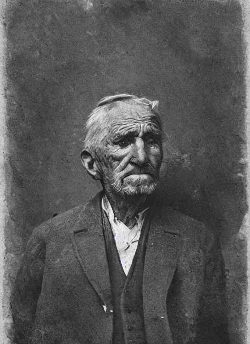 Poignant Portrait Of An Old Man Remembering His Youth, The Y...