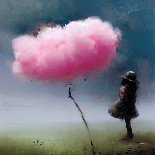 Cotton Candy By Jakub Rozalski.