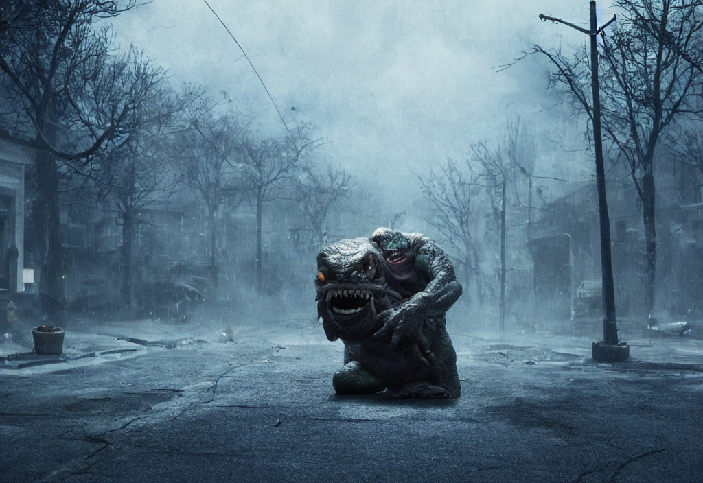 Vfx Film Close, Monster Creature By Aaron Sims, In Residenti...