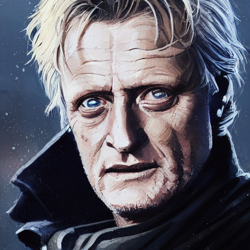 Star Wars Portrait Of A Rutger Hauer By Greg Rutkowski, Jace...