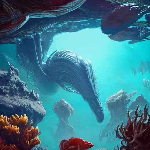 An Alien Underwater World Filled With Resources, Creatures,...