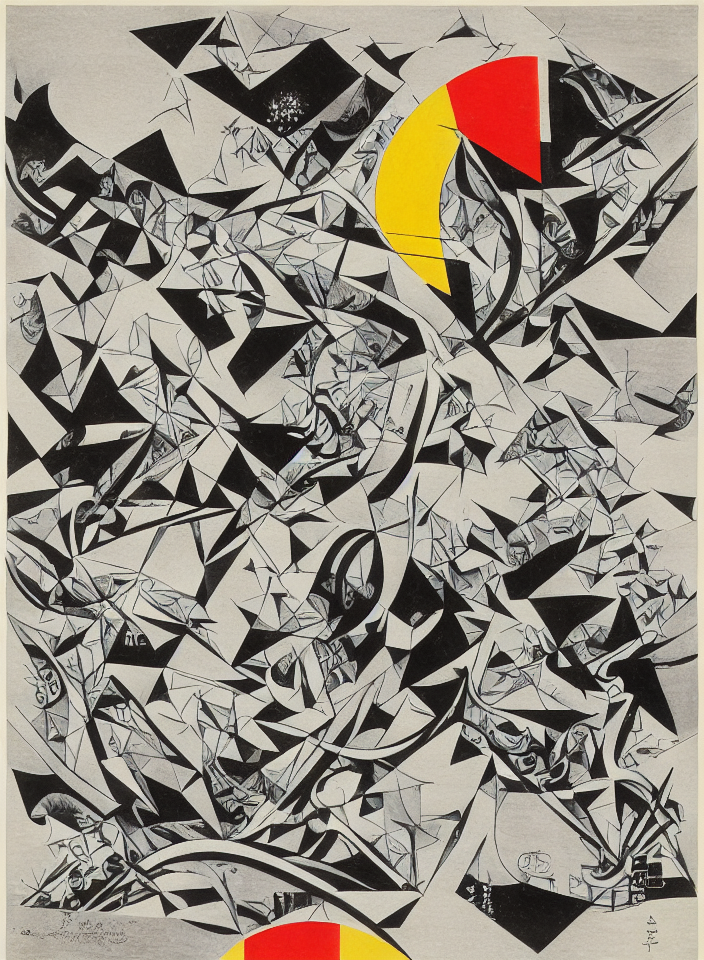 Hydrogen By M. C. Escher, Endre Rozsda, Wu Guanzhong. Ink An...