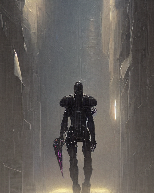 Mysterious Cyber Bull Wearing Armor Walks Through Boss Lair....