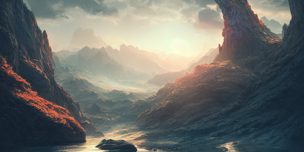 Beautiful Landscape, Sci Fi Environment, Colors, Film, Drama...
