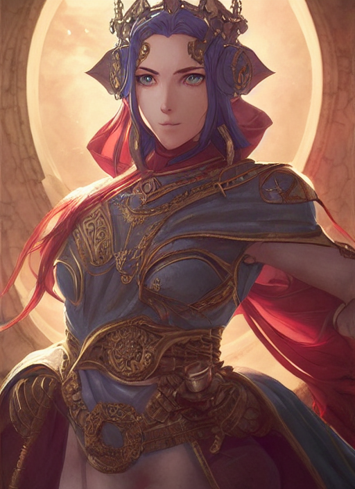 Carthaginian Empress, Fire Emblem, Suikoden, Art By Artgerm... — Stable Diffusion AI Prompt: carthaginian empress, fire emblem, suikoden, art by artgerm and greg rutkowski a...