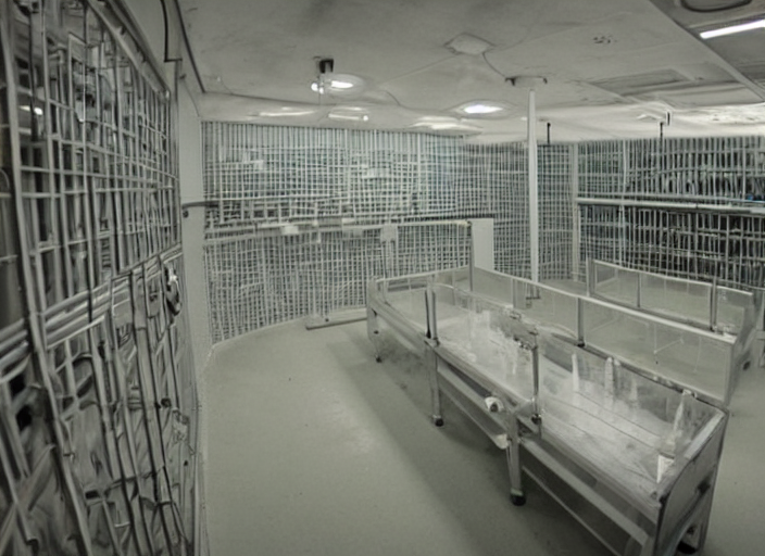 A Highly Detailed Top Secret Government Laboratory Testing C...