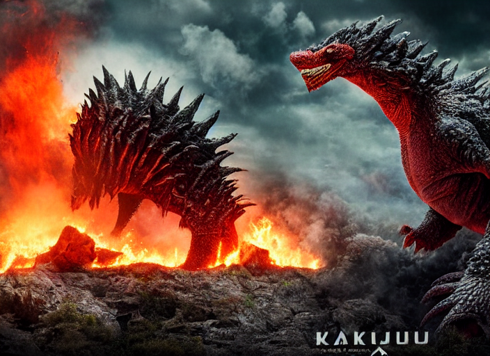 Kaiju Attacking Lechtal Australia, Promo Photo, Cinematic, V... — Stable Diffusion AI Prompt: kaiju attacking lechtal australia, promo photo, cinematic, very detailed, dramat...
