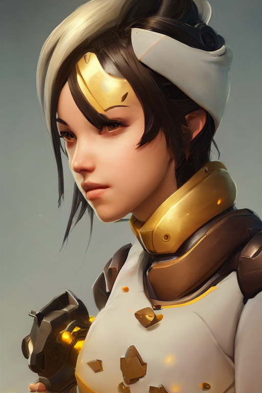 Portrait New Female Protagonist In Overwatch, Prepare For Ba...