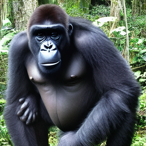 Harambe As King Kong