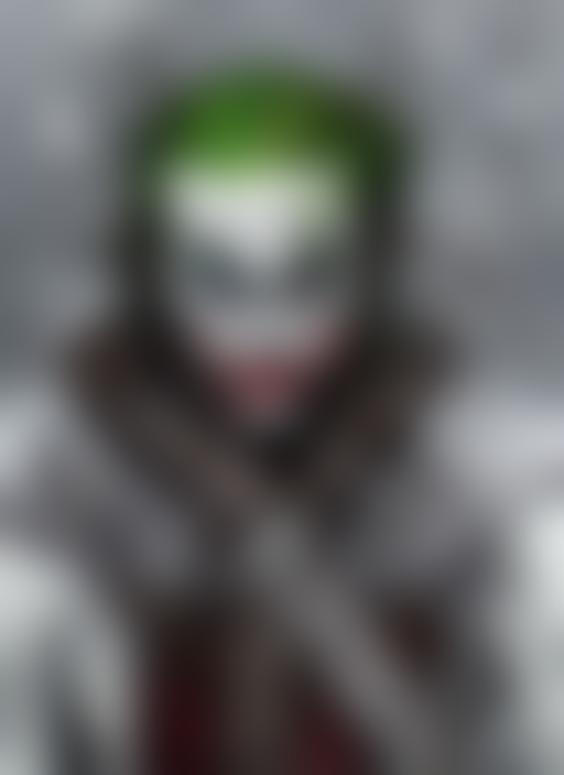 Portrait Of The Joker As A Viking Viking In Skyrim Valheim,...