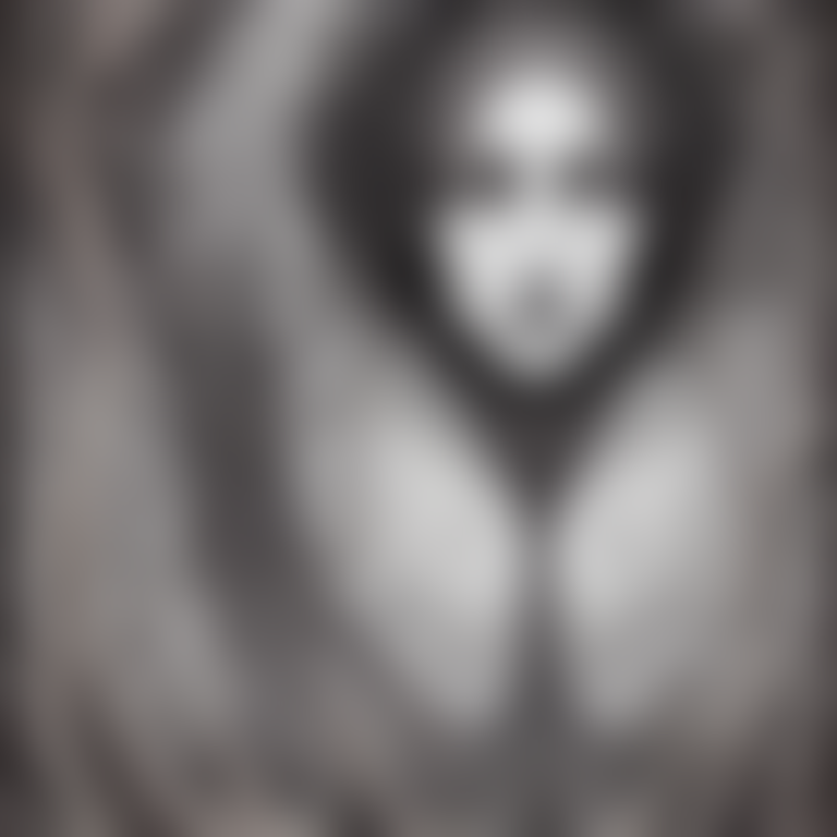Detailed Realistic Beautiful Gothic Moon Goddess Face Portra...