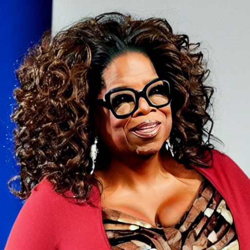 Oprah Winfrey Playing American Football