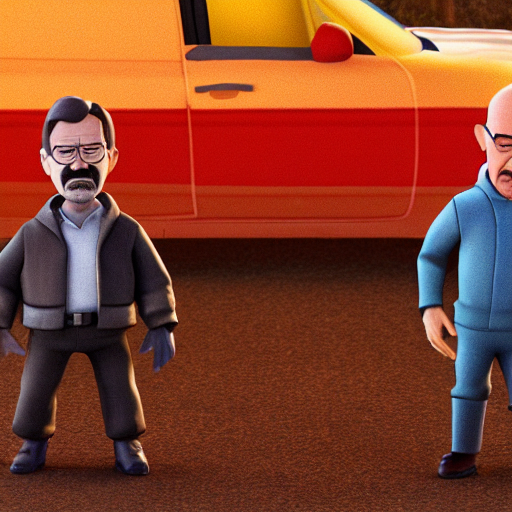 A Still Of Breaking Bad, But Its A Pixar Movie From 2 0 2 2