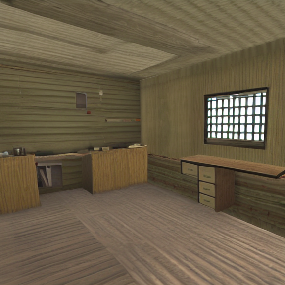 Interior Of Cjs House In Gta San Andreas, Screenshot