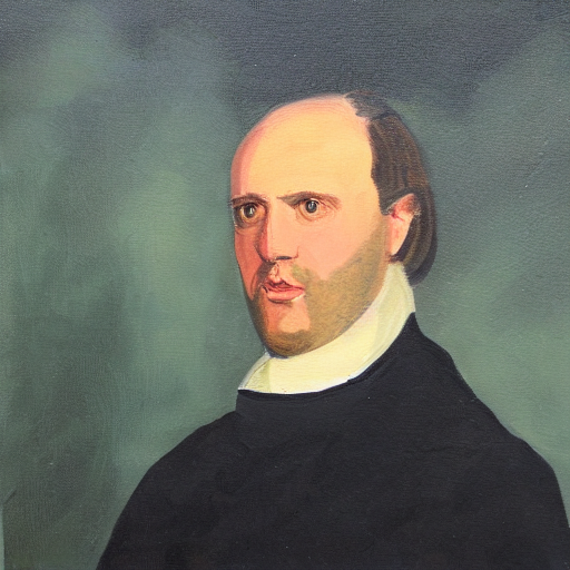 A Portrait Painting Of Clement Lovejoy - N 1