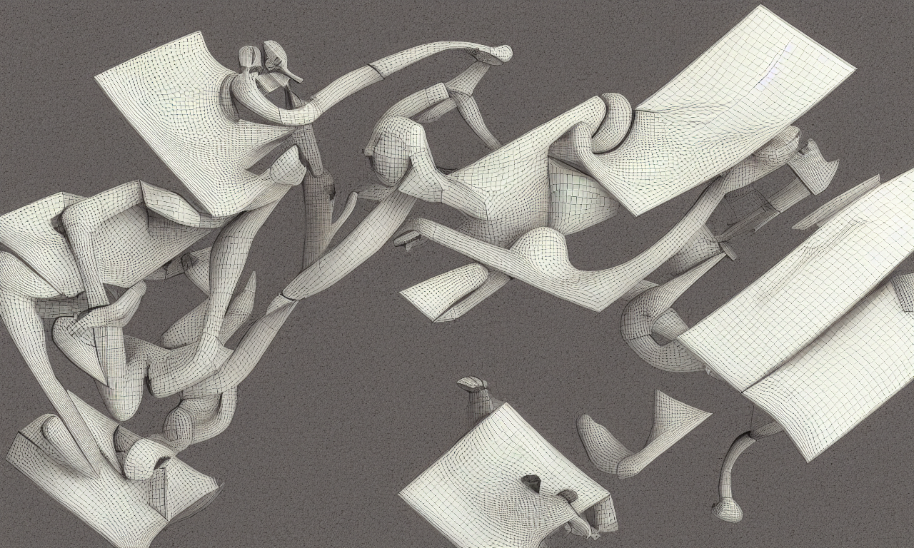 Man Pages, Voinic Manuscript, 3 D Art, Digitial Illustration...