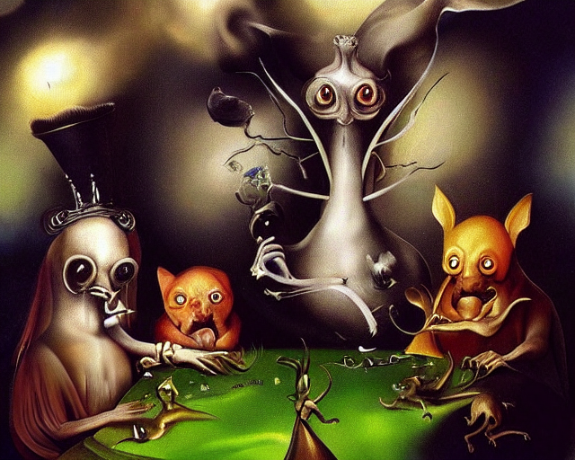 Weirdest Cute Critters Surreal Art Digital Painting Digital...
