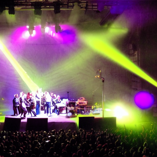 They Might Be Giants Playing A Concert In The Large Hadron C...