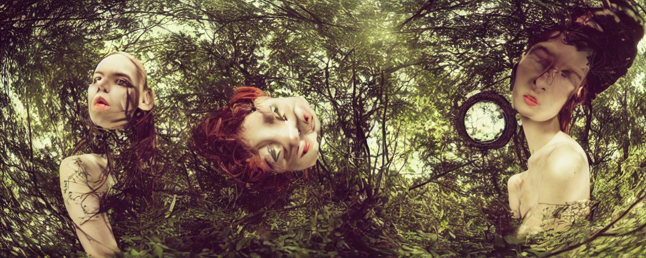 A Fisheye Lens Portrait Shot On Full - Frame Camera Of A Bea...