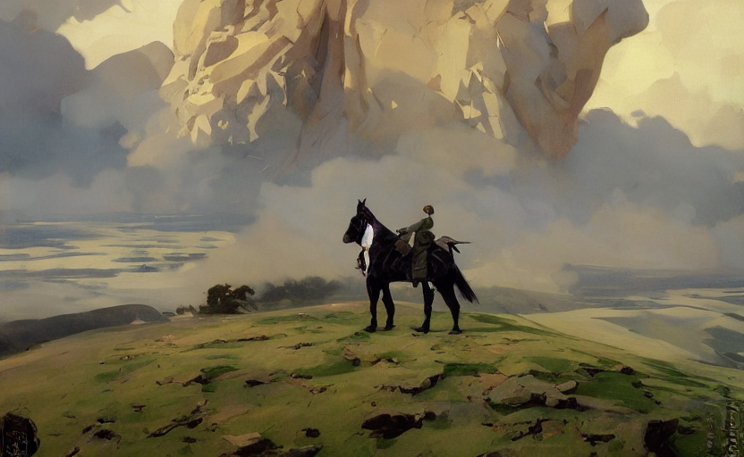 Painting By Sargent Leyendecker And Gurney, Rhads, Vasnetsov...