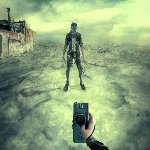 Last Selfie On Earth, Apocalyptic World After World War, Cin...