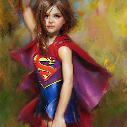 Super Girl By Daniel Gerhartz