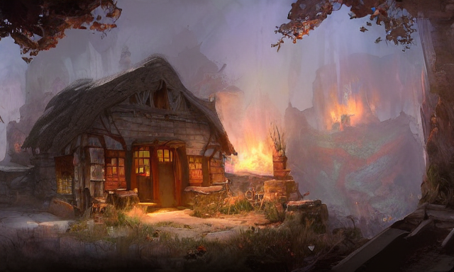 Photo Guild Wars 2 Peaceful Cottage  5 4 K Rtx Hdr Volume Li...