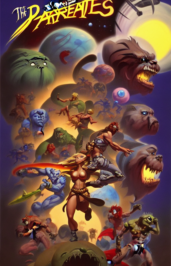 Hannah Barbera Presents Planet Chaos An Action - Packed Fan...