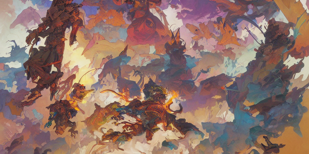 Graffiti Explosion, Multicolor Color Scheme, By Jesper Ejsin...