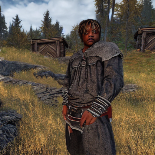 Juice Wrld In Skyrim 4 K Quality Super Realistic