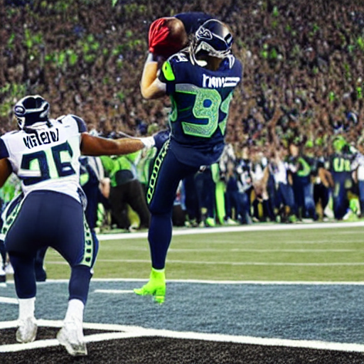 Seattle Seahawks Winning The Super Bowl