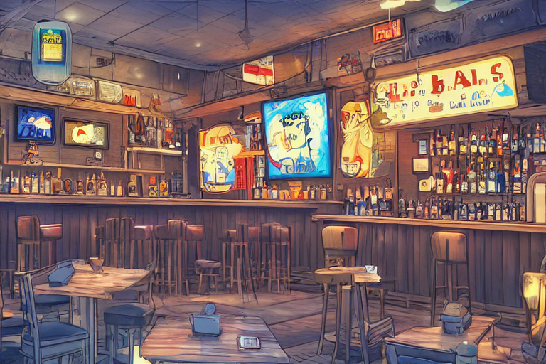 Photo Cartoon Illustration Comics Manga Painting Of Bills Ba...
