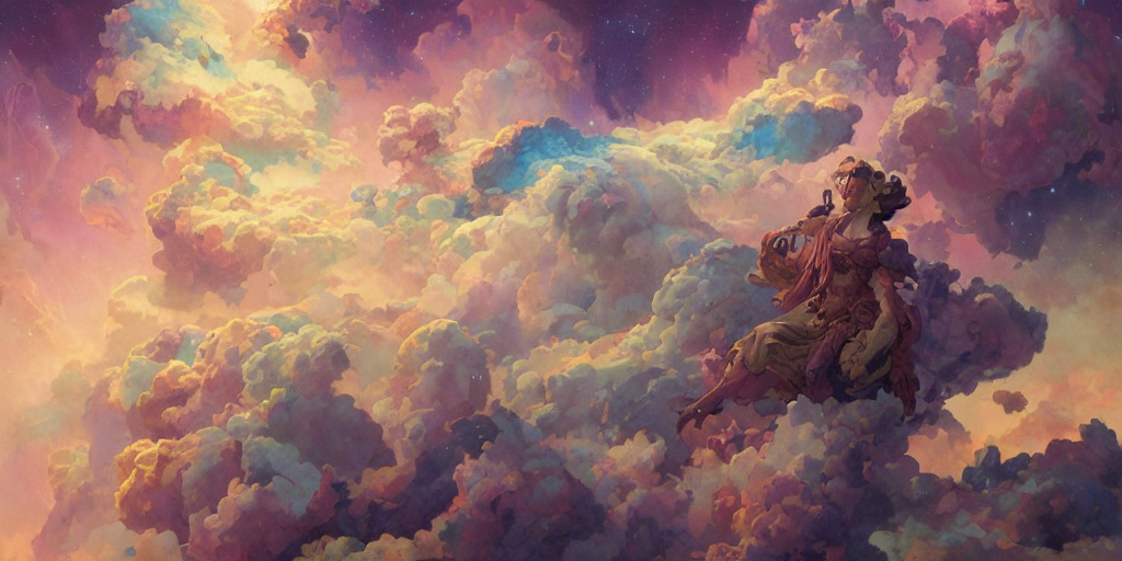 Nebula Clouds, Multicolor Color Scheme, By Jesper Ejsing And...