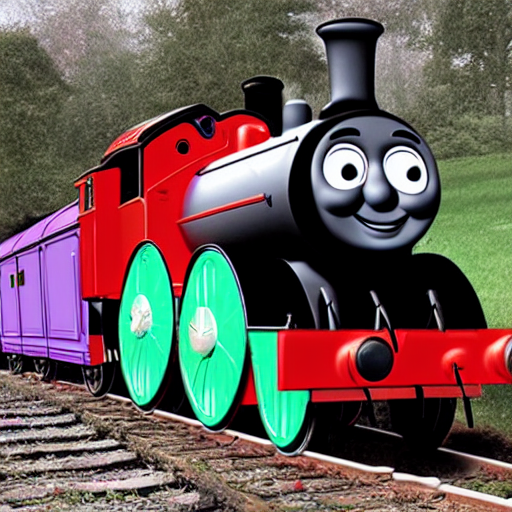 Goth Thomas The Tank Engine
