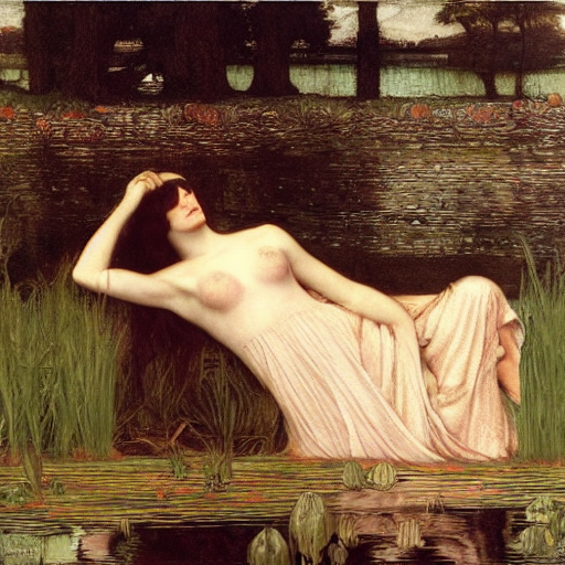 Liv Tyler As The Lady Of The Lake By William Dyce And Dante...