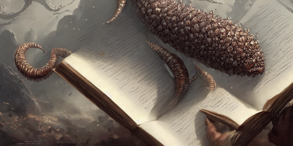Ultra Realistic Illustration, Earth Worm In A Book Anime, In... — Stable Diffusion AI Prompt: ultra realistic illustration, earth worm in a book! anime, intricate, elegant, h...